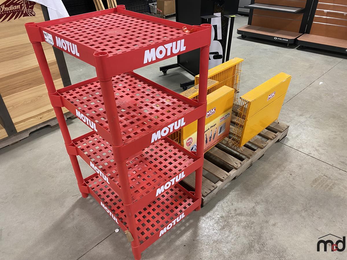 Plastic Shelf & Spark Plug Racks